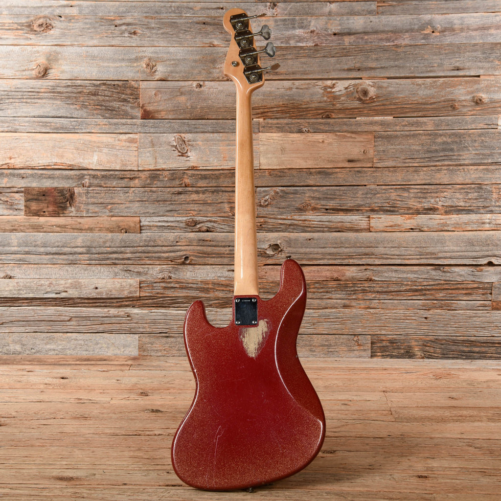 Fender Jazz Bass Red Sparkle Refin 1964 - View 5 | MusicMarket