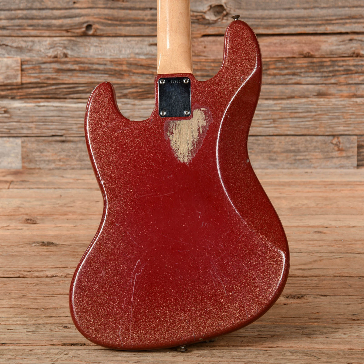 Fender Jazz Bass Red Sparkle Refin 1964 - View 3 | MusicMarket