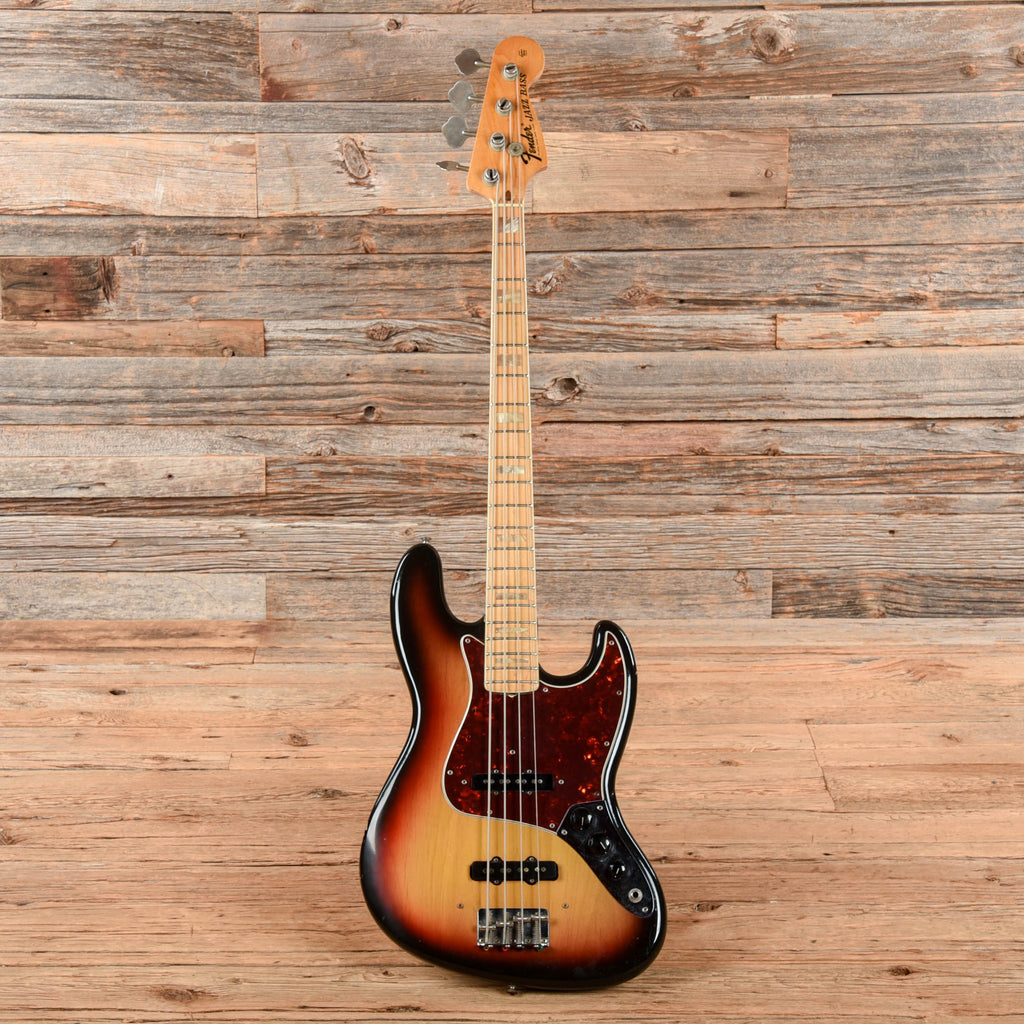Fender Jazz Bass Sunburst 1974 - View 4 | MusicMarket