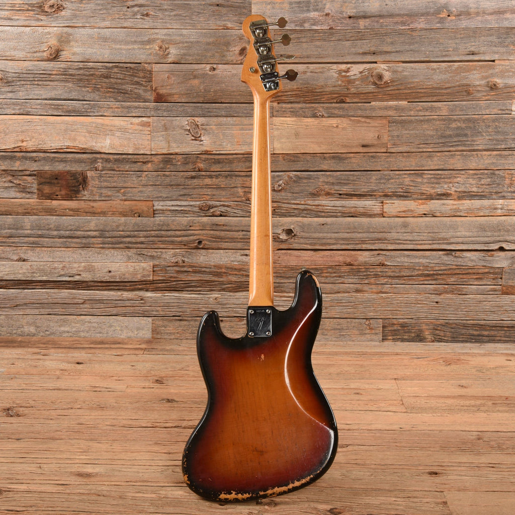 Fender Jazz Bass w/1966 Neck and 1974 Body Sunburst - View 5 | MusicMarket