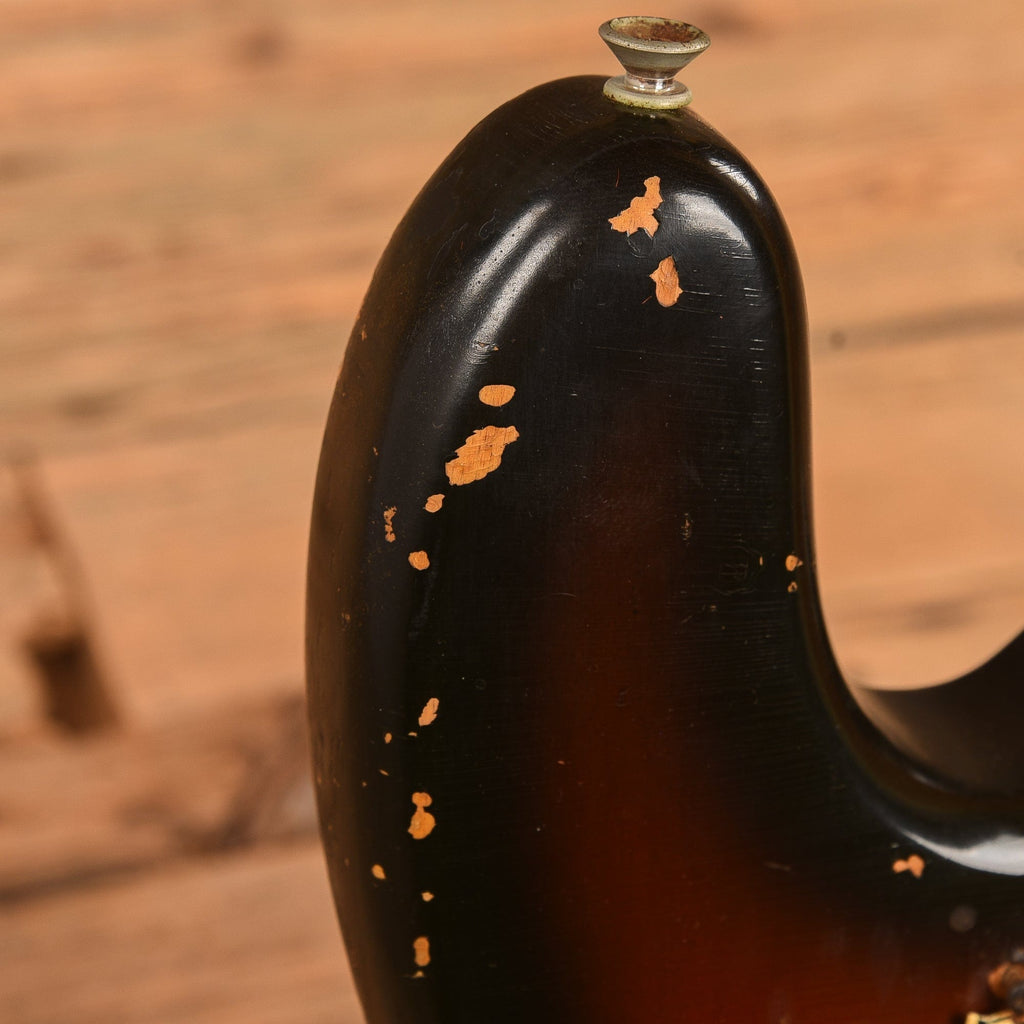 Fender Jazz Bass w/1966 Neck and 1974 Body Sunburst - View 14 | MusicMarket