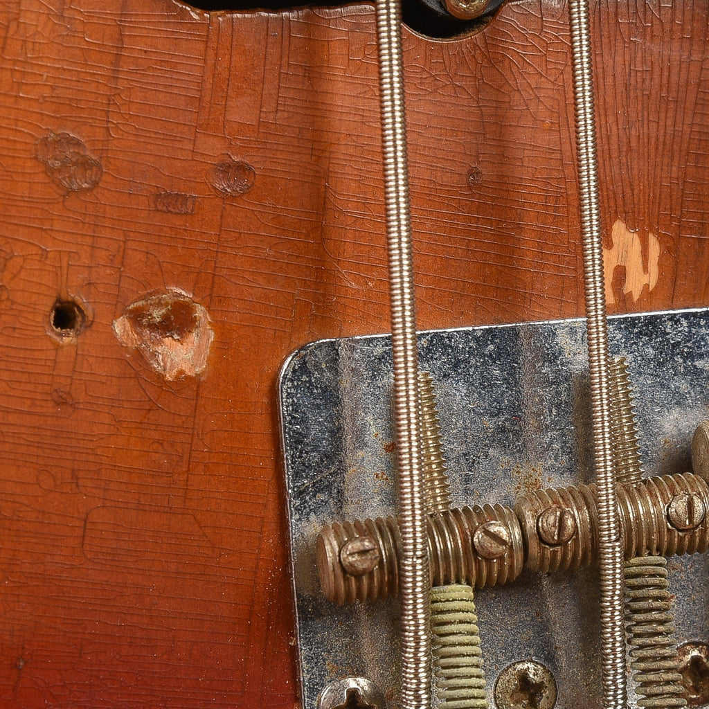 Fender Jazz Bass w/1966 Neck and 1974 Body Sunburst - View 16 | MusicMarket