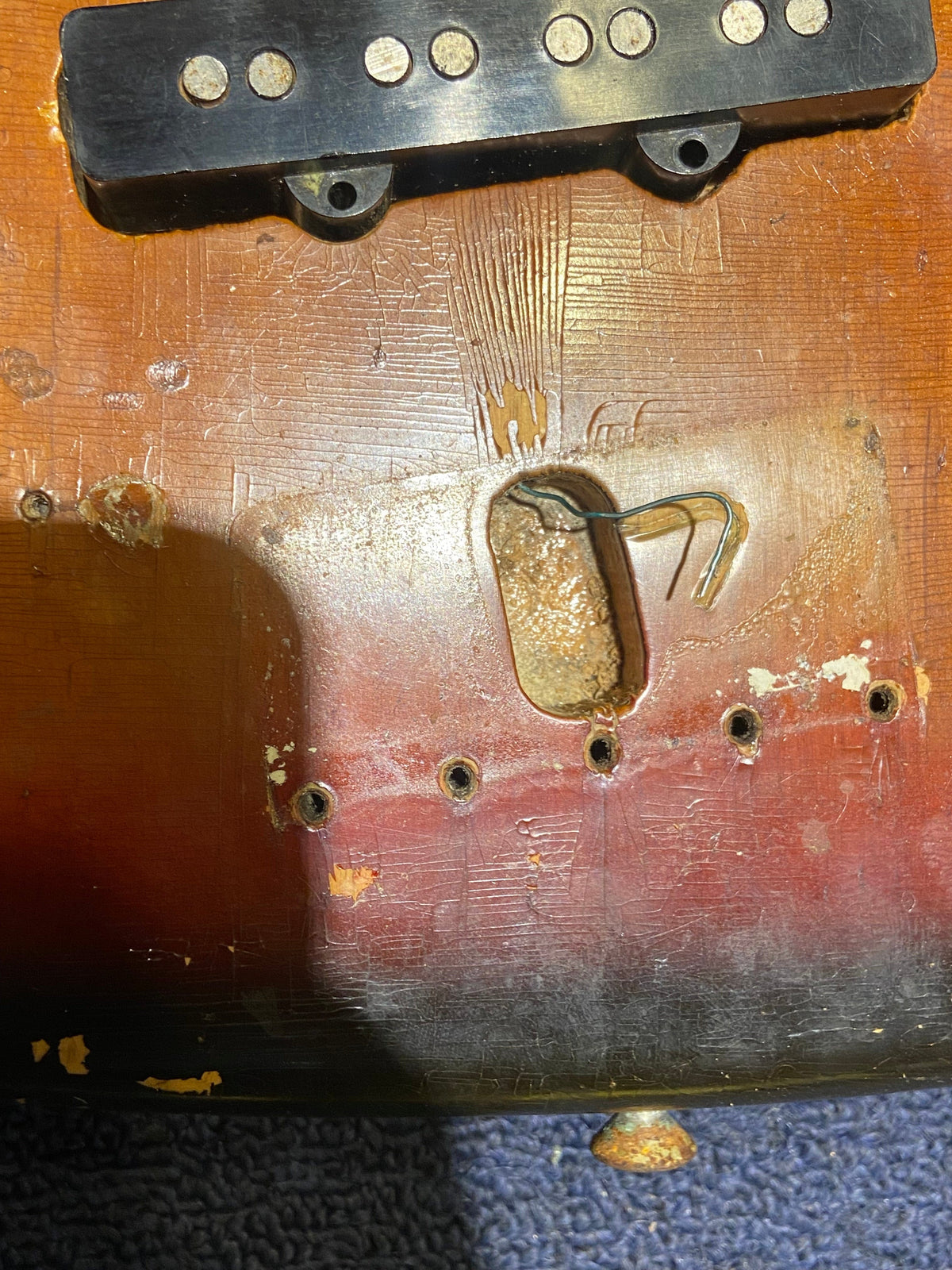 Fender Jazz Bass w/1966 Neck and 1974 Body Sunburst - View 23 | MusicMarket