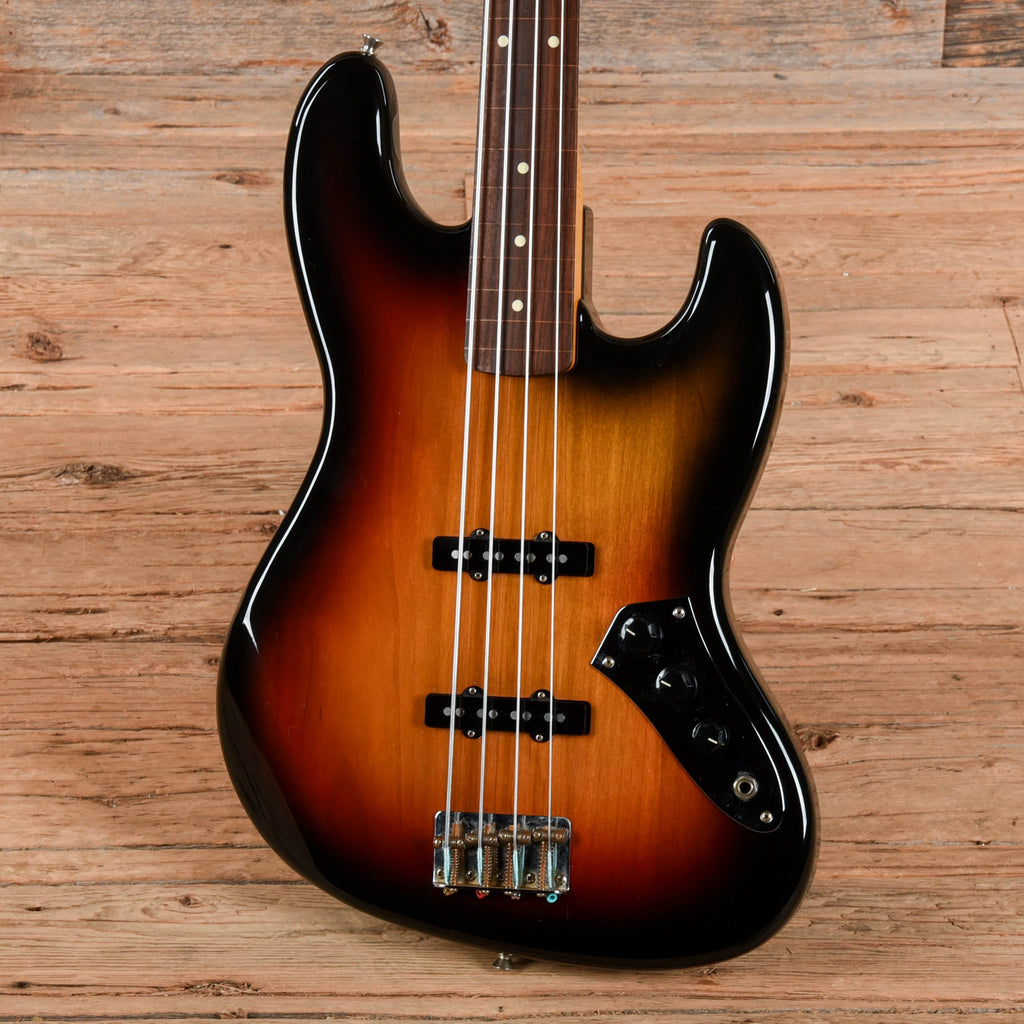 Fender JB-62-77FL Jazz Bass Sunburst 1997 - View 2 | MusicMarket