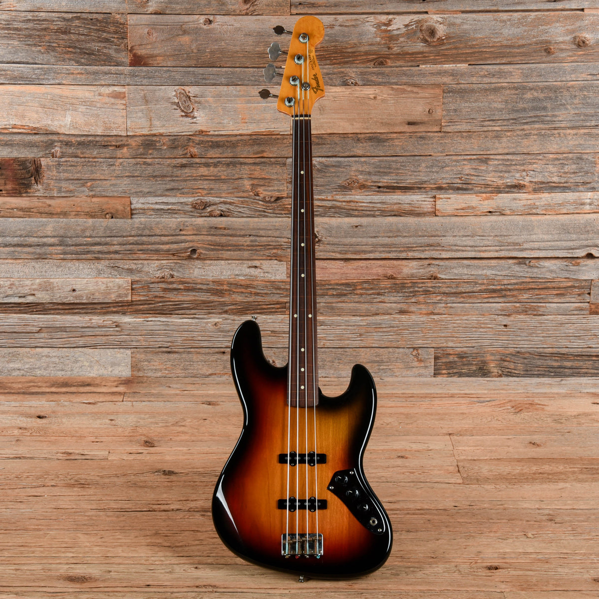 Fender JB-62-77FL Jazz Bass Sunburst 1997 - View 4 | MusicMarket