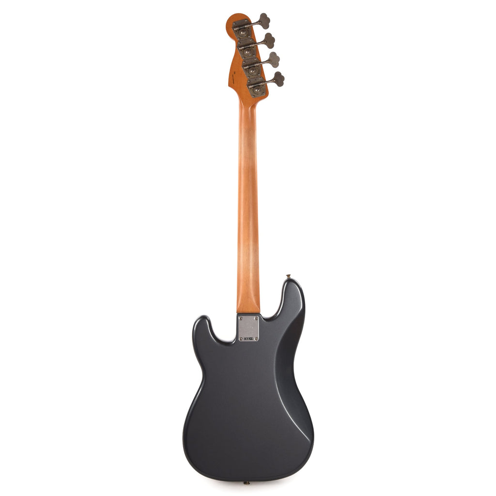 Fender Limited Edition Vintera II Road Worn '60s Precision Bass Charcoal Frost Metallic - View 5 | MusicMarket