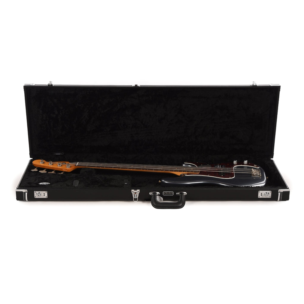 Fender Limited Edition Vintera II Road Worn '60s Precision Bass Charcoal Frost Metallic - View 8 | MusicMarket