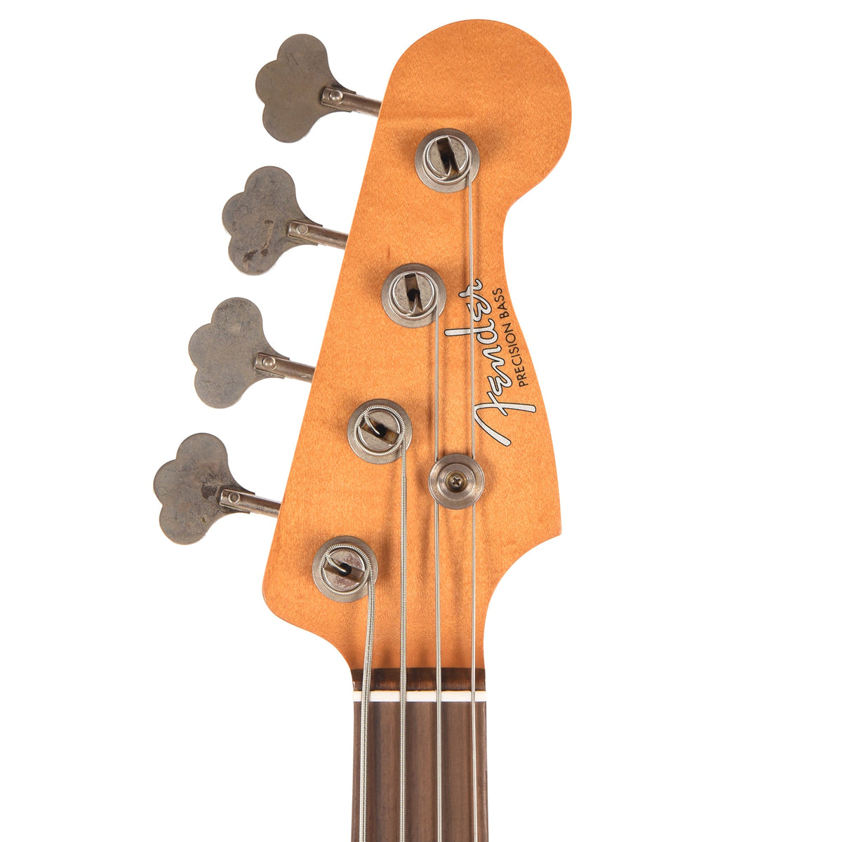 Fender Limited Edition Vintera II Road Worn '60s Precision Bass Fiesta Red - View 6 | MusicMarket