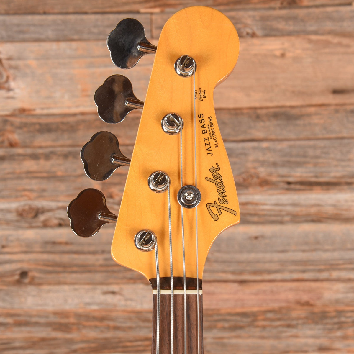 Fender MIJ Traditional '60s Jazz Bass Sonic Blue 2018 - View 6 | MusicMarket
