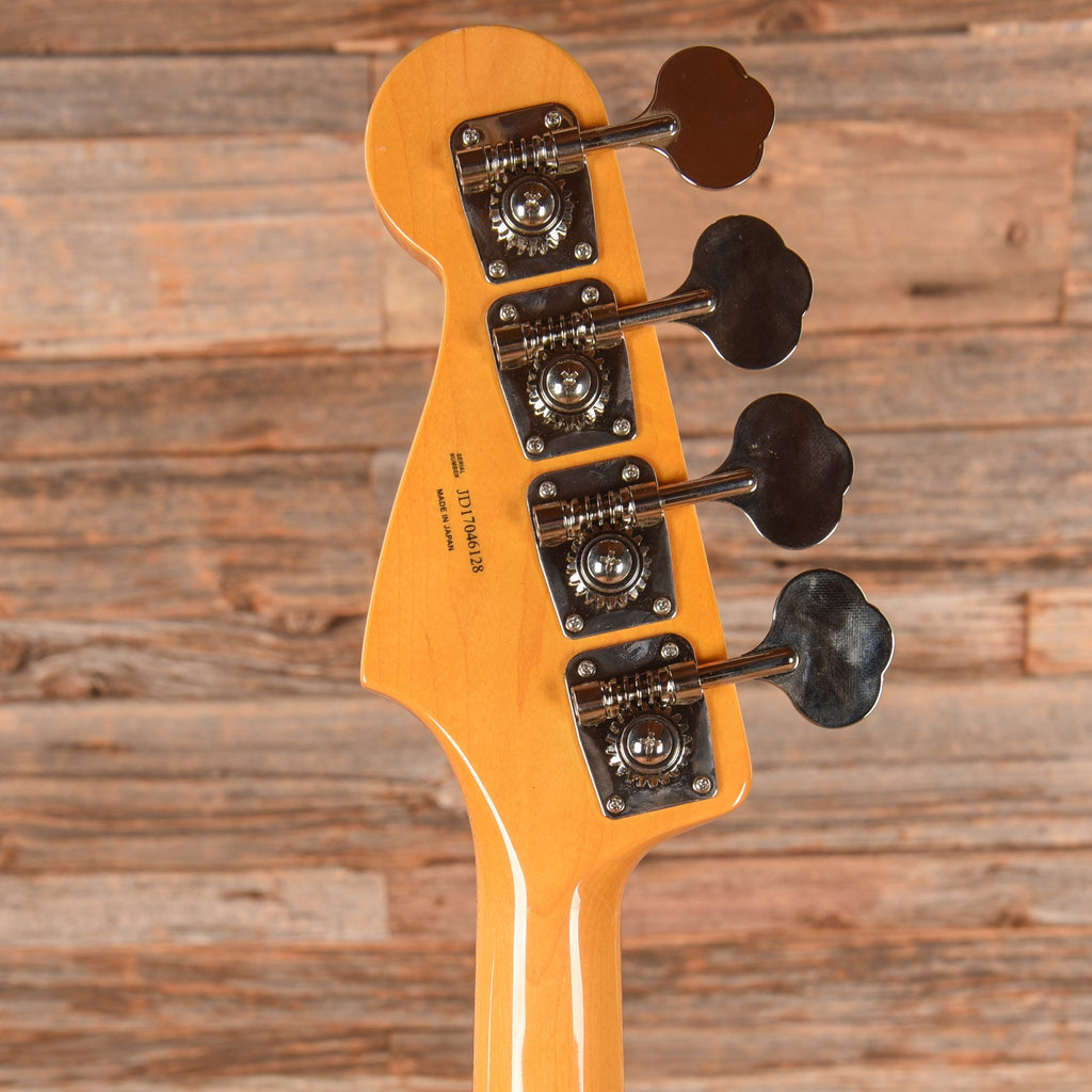 Fender MIJ Traditional '60s Jazz Bass Sonic Blue 2018 - View 7 | MusicMarket