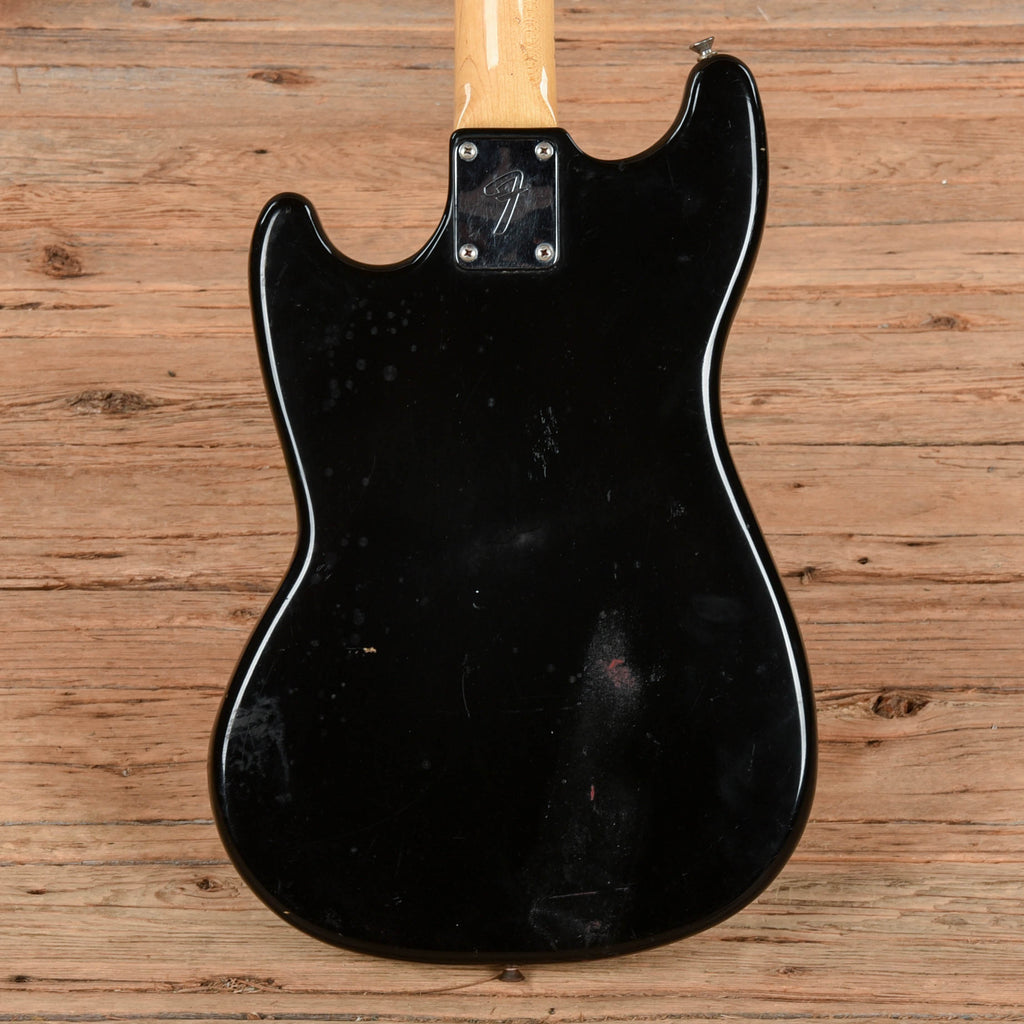 Fender Musicmaster Bass Black 1978 - View 3 | MusicMarket