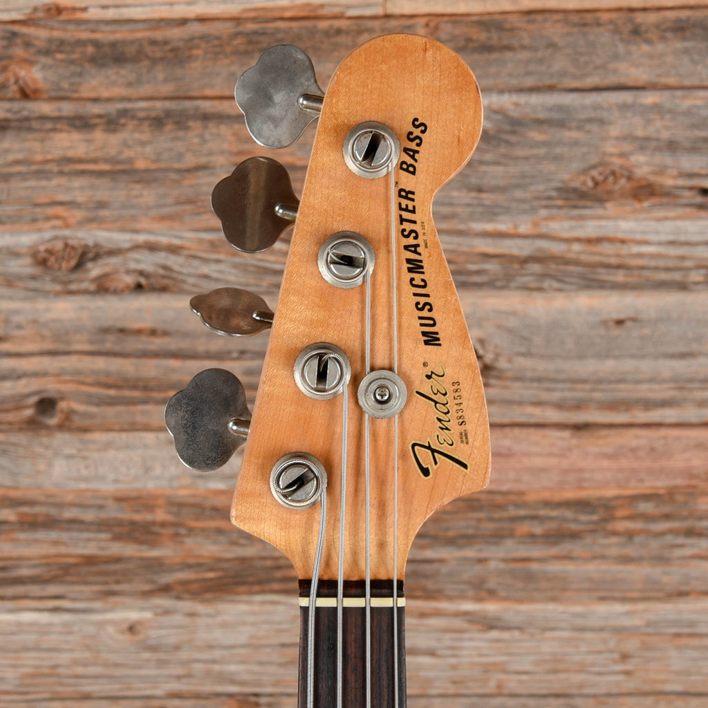 Fender Musicmaster Bass Black 1978 - View 6 | MusicMarket