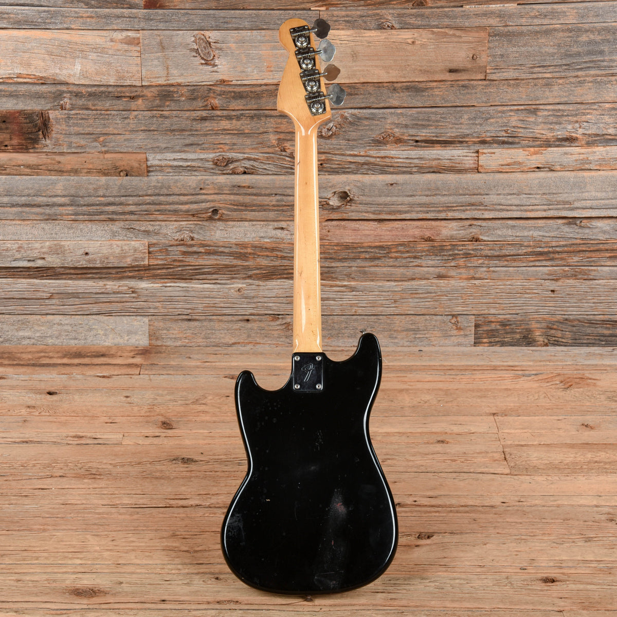 Fender Musicmaster Bass Black 1978 - View 5 | MusicMarket