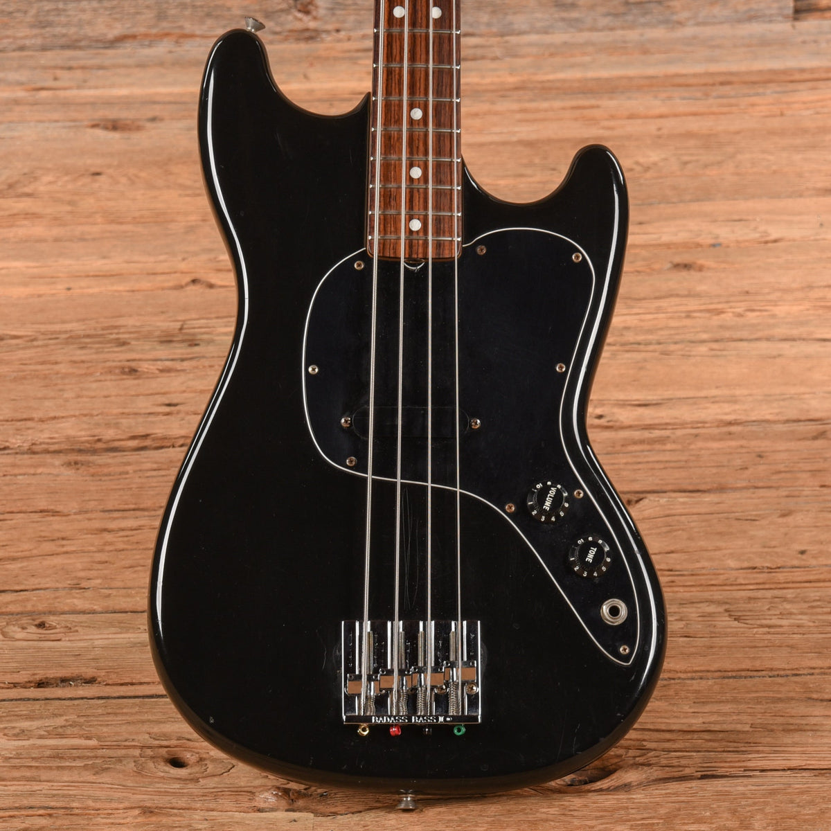 Fender Musicmaster Bass Black 1982 - MusicMarket