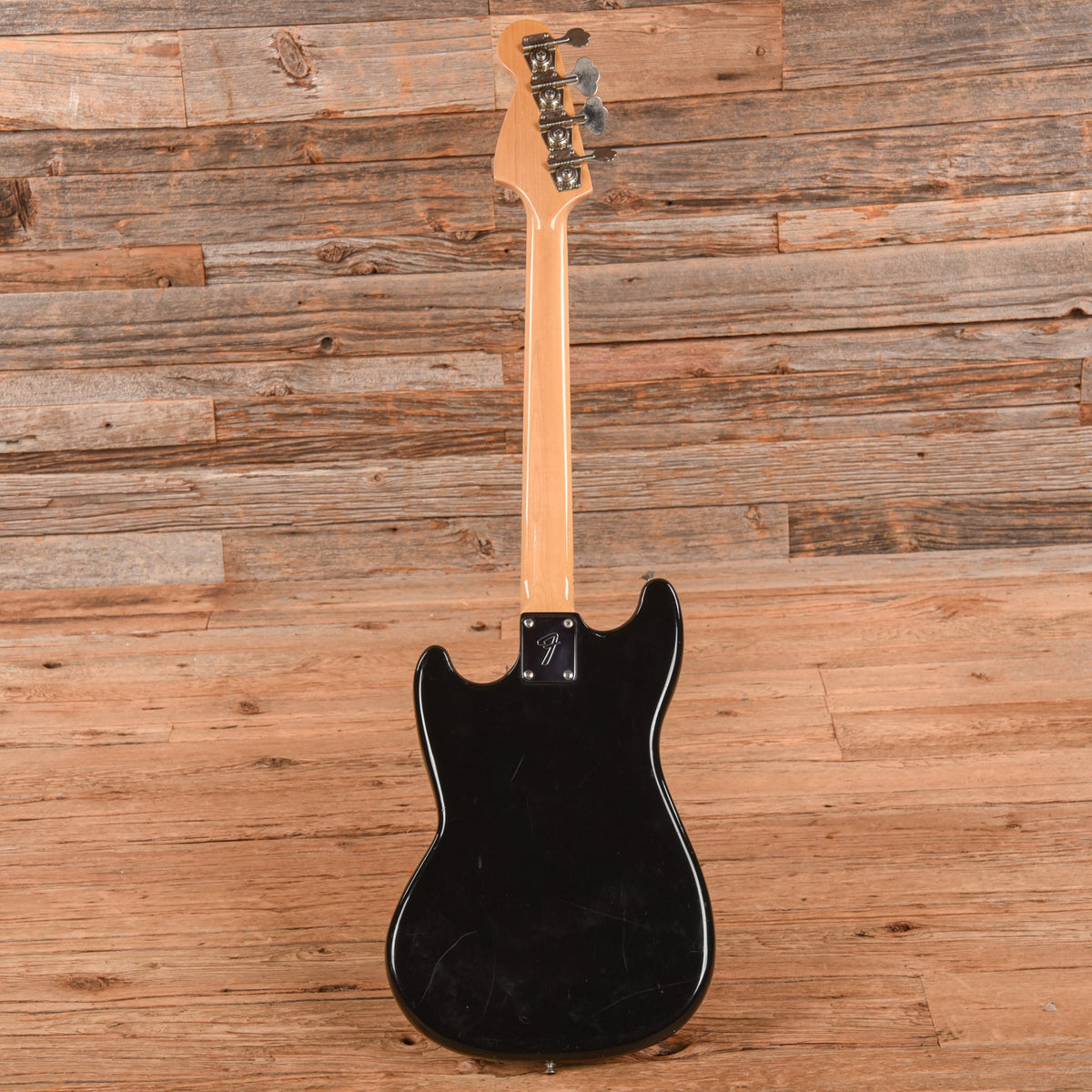 Fender Musicmaster Bass Black 1982 - View 5 | MusicMarket