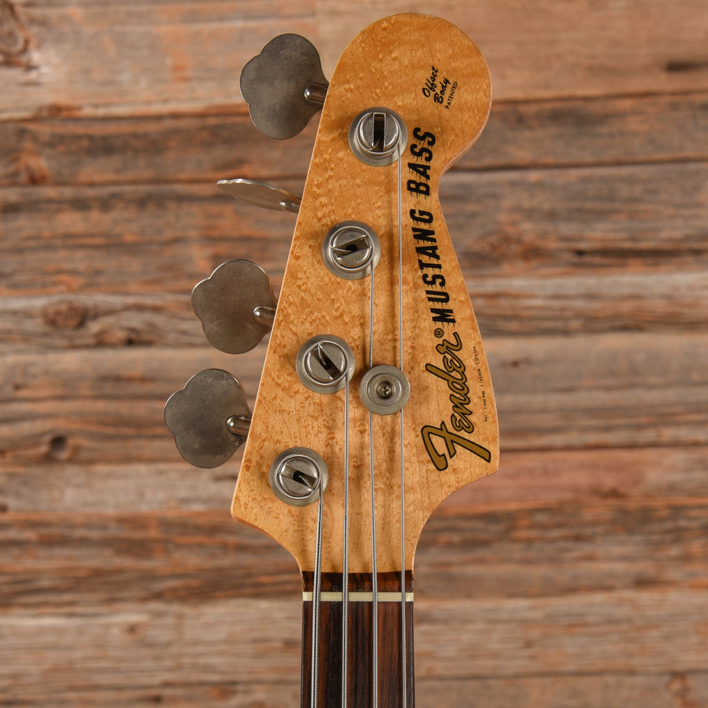 Fender Mustang Bass Sunburst 1976 - View 6 | MusicMarket