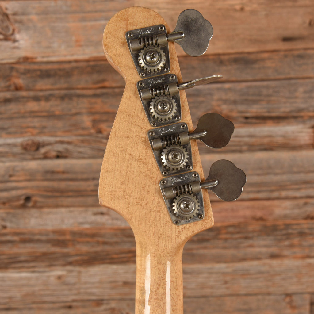 Fender Mustang Bass Sunburst 1976 - View 7 | MusicMarket