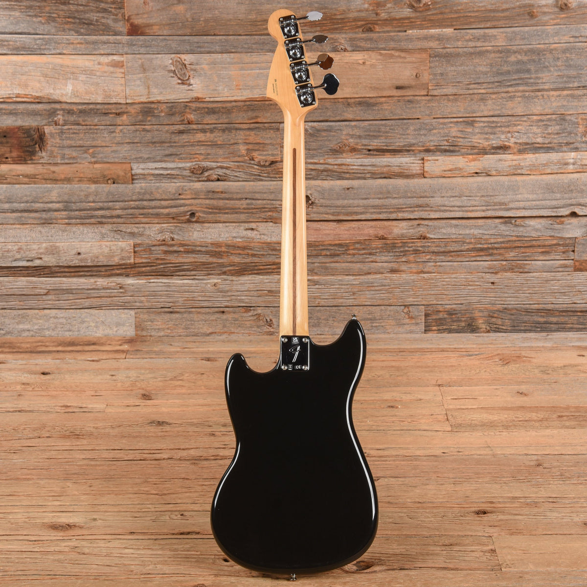 Fender Offset Series Mustang Bass PJ Black 2022 - View 5 | MusicMarket