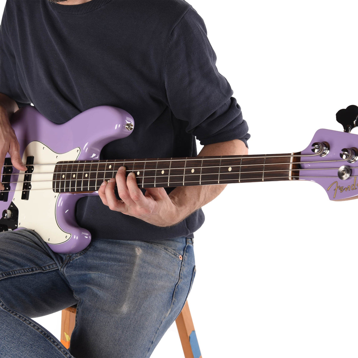 Fender Player II Jazz Bass Lavender Haze - View 15 | MusicMarket