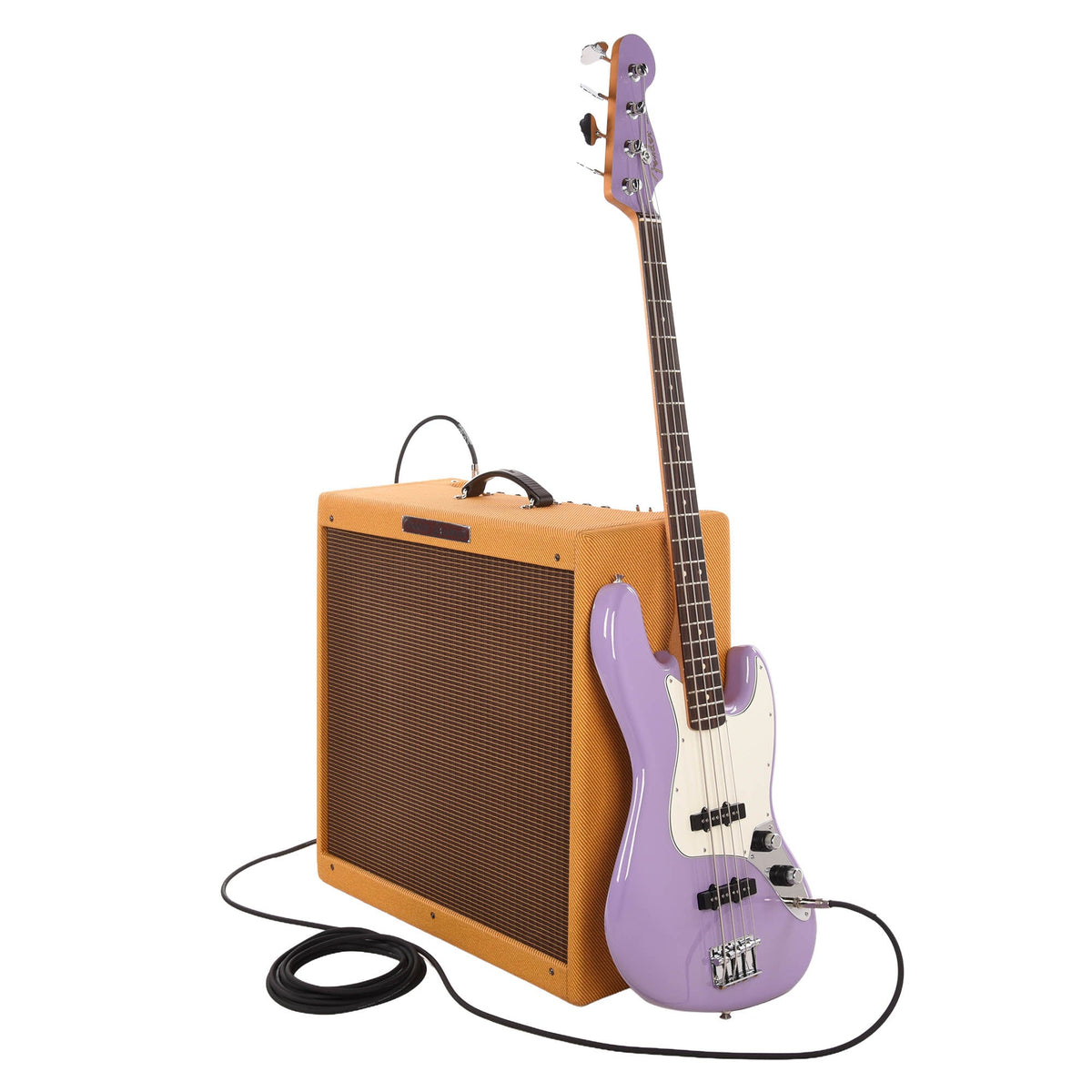 Fender Player II Jazz Bass Lavender Haze - View 14 | MusicMarket