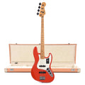 Fender Player II Jazz Bass MN Coral Red and Pacific Peach Hardshell Case Bundle - MusicMarket