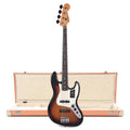 Fender Player II Jazz Bass RW 3-Color Sunburst and Pacific Peach Hardshell Case Bundle - MusicMarket
