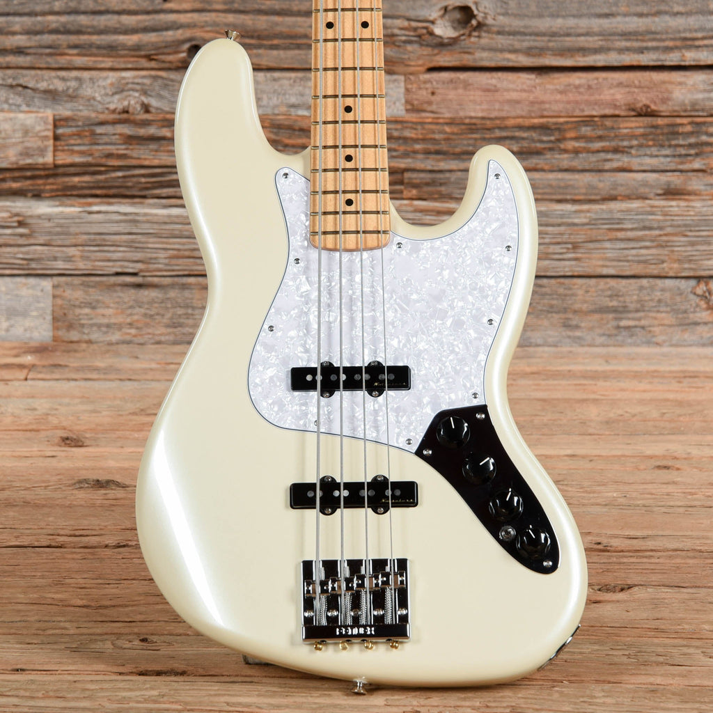 Fender Player II Modified Active Jazz Bass Olympic Pearl - MusicMarket