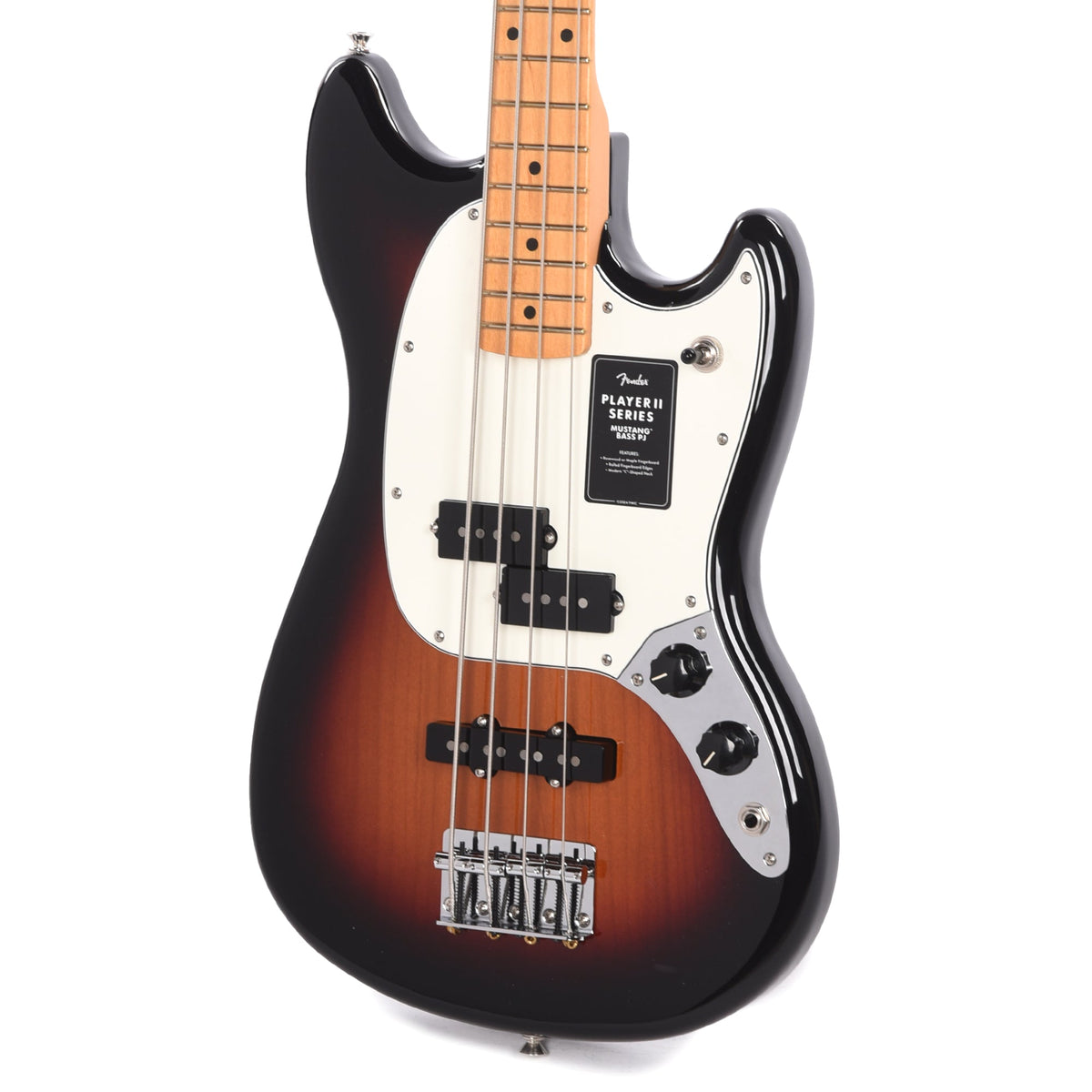 Fender Player II Mustang Bass PJ 3-Color Sunburst - View 2 | MusicMarket