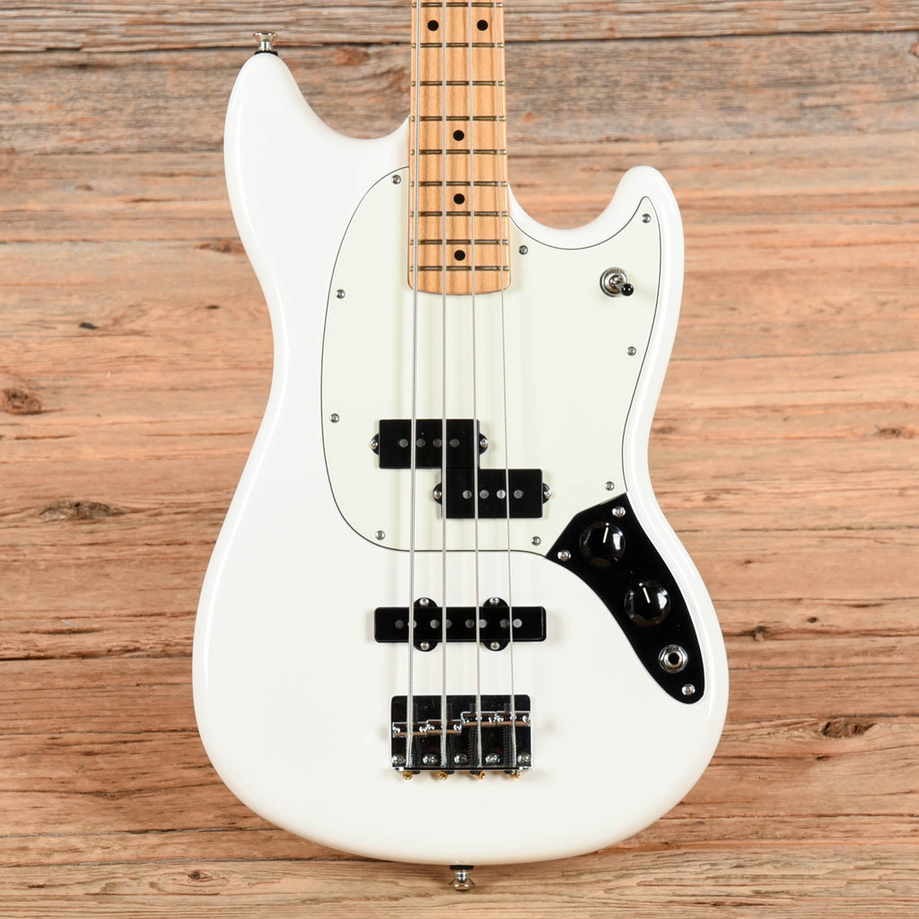 Fender Player II Mustang Bass PJ White 2024 - MusicMarket