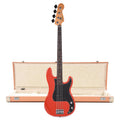 Fender Player II Precision Bass RW Coral Red and Pacific Peach Hardshell Case Bundle - MusicMarket