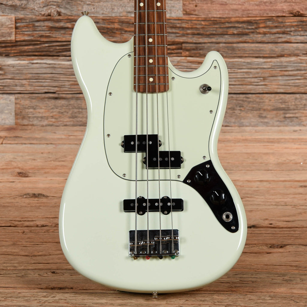 Fender Player Mustang Bass PJ White 2018 - MusicMarket