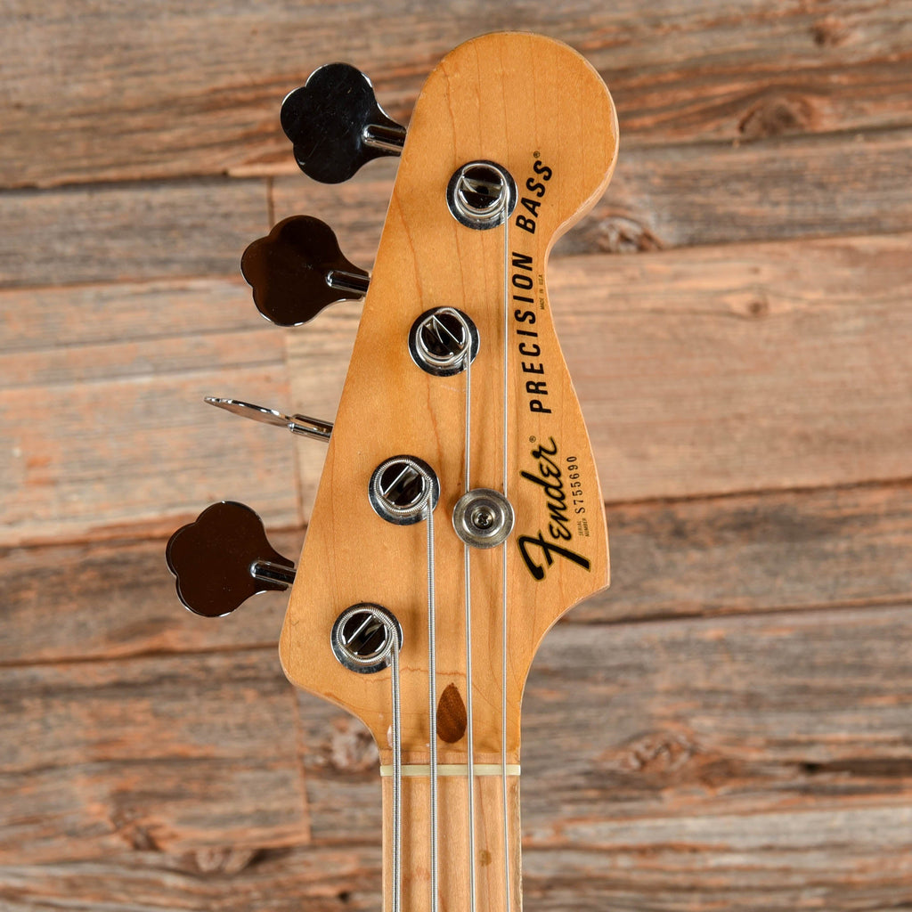 Fender Precision Bass Black 1977 - View 6 | MusicMarket