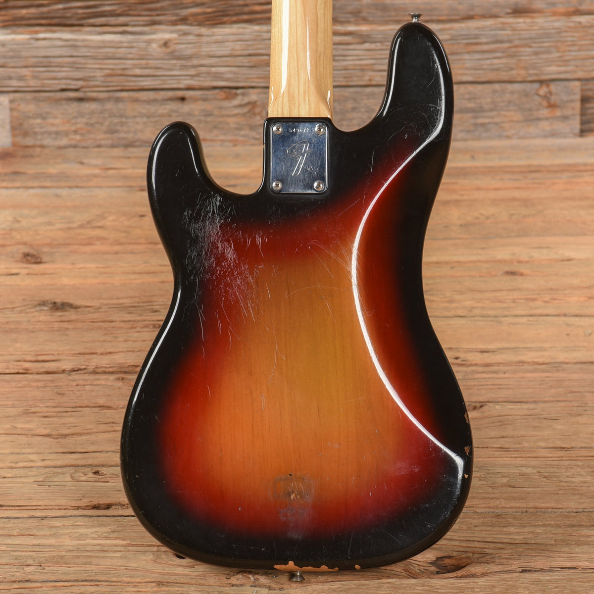 Fender Precision Bass Sunburst 1974 - View 3 | MusicMarket