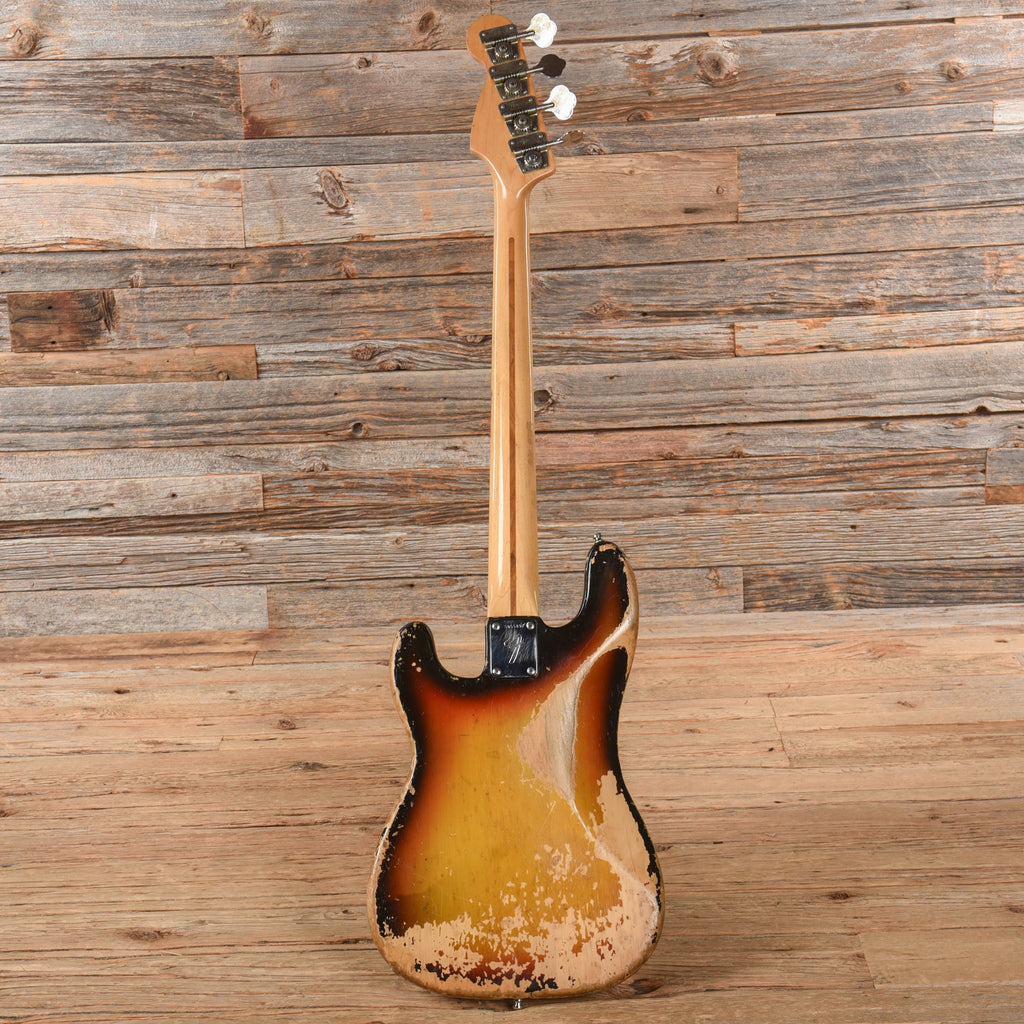 Fender Precision Bass Sunburst 1974 - View 5 | MusicMarket