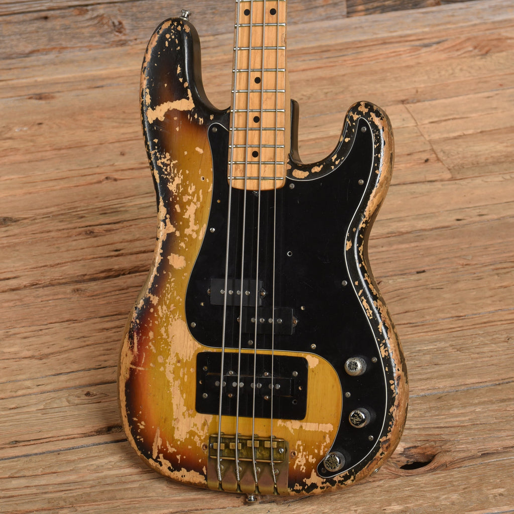 Fender Precision Bass Sunburst 1974 - View 2 | MusicMarket