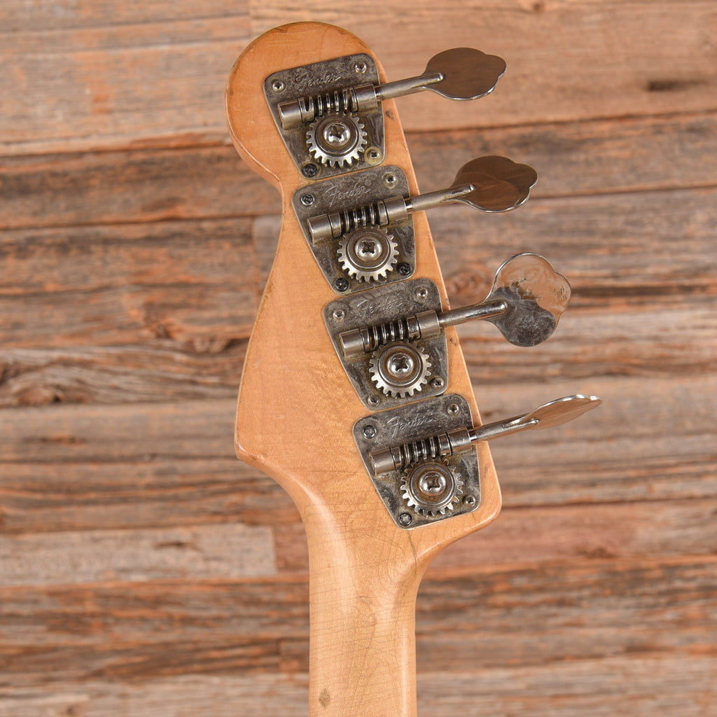 Fender Precision Bass White Refin 1972 - View 7 | MusicMarket