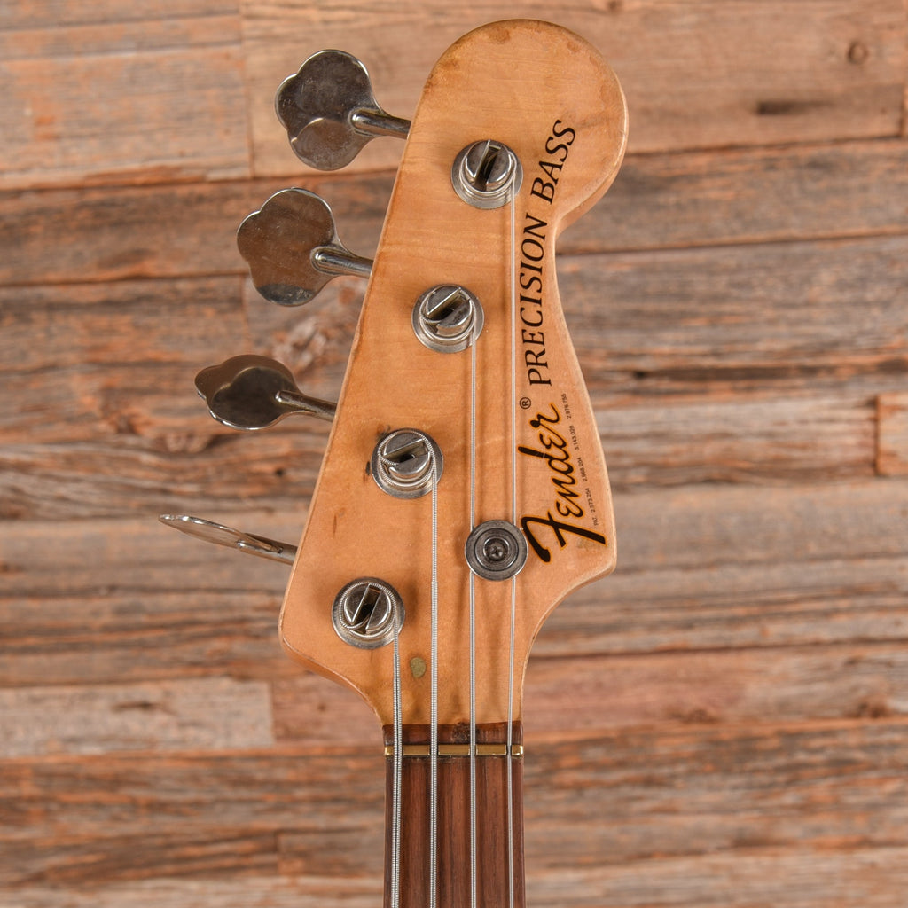 Fender Precision Bass White Refin 1972 - View 6 | MusicMarket