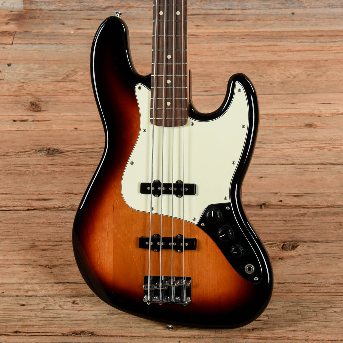 Fender Standard Jazz Bass Brown Sunburst 2017 - View 2 | MusicMarket