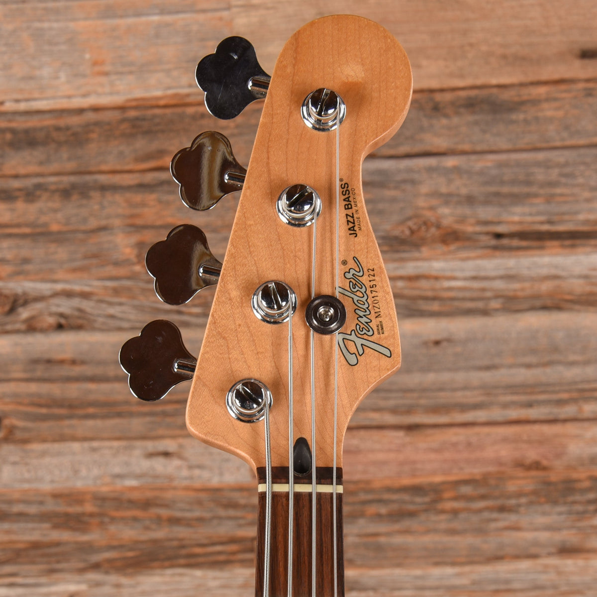 Fender Standard Jazz Bass Electron Blue 2000 - View 6 | MusicMarket