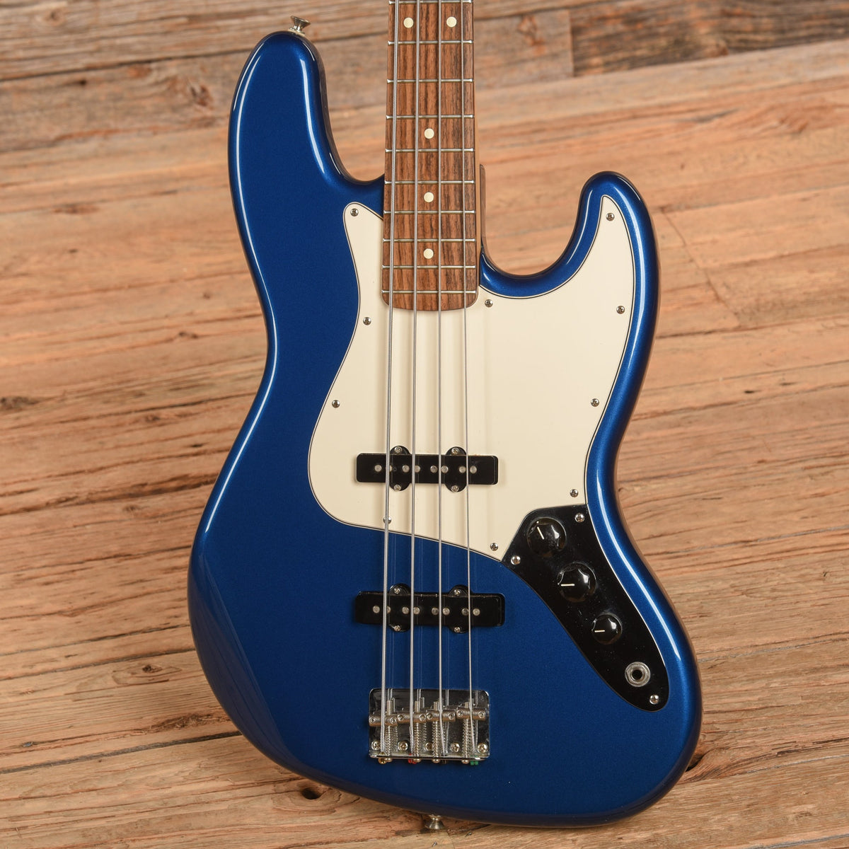 Fender Standard Jazz Bass Metallic Blue 2007 - View 2 | MusicMarket