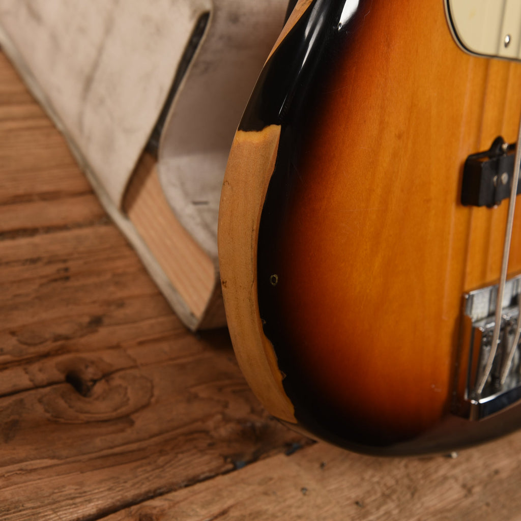 Fender Standard Jazz Bass Sunburst 1993 - View 10 | MusicMarket