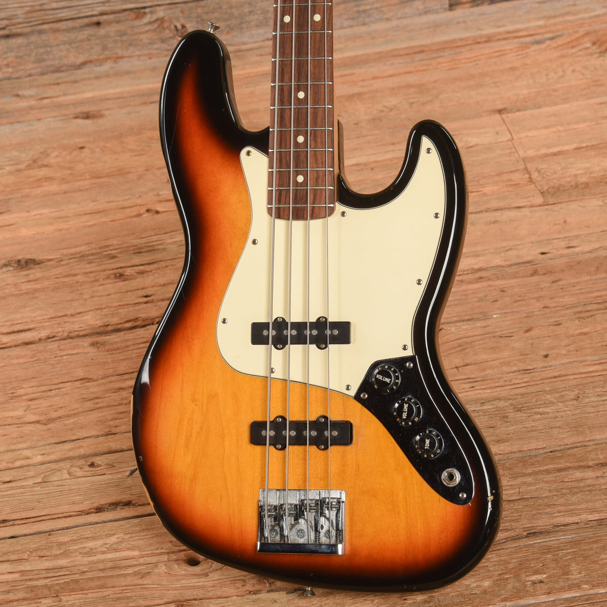 Fender Standard Jazz Bass Sunburst 1993 - View 2 | MusicMarket