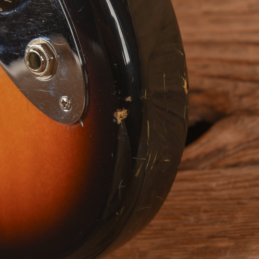 Fender Standard Jazz Bass Sunburst 1993 - View 11 | MusicMarket