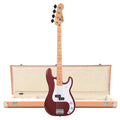 Fender Standard Precision Bass MN Candy Cola and Pacific Peach Hardshell Case Bundle - MusicMarket