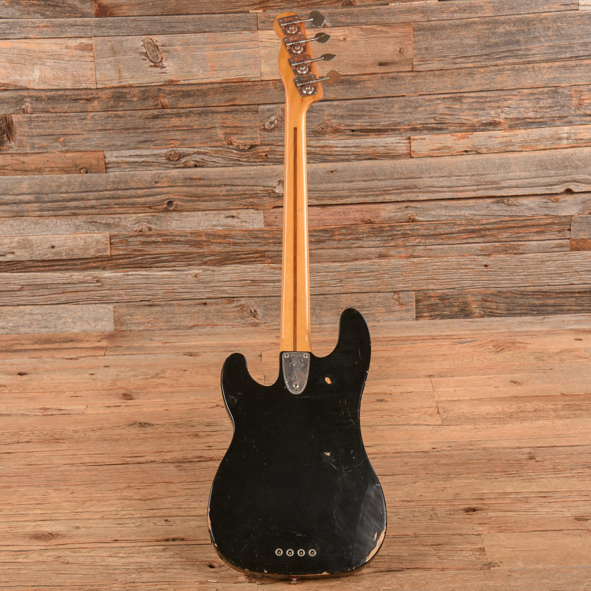 Fender Tele Bass 1974 Black - Dave Amato of REO Speedwagon - View 5 | MusicMarket