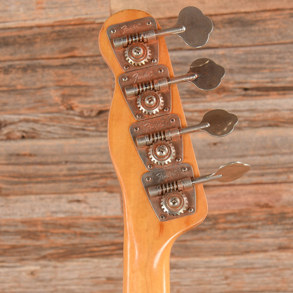Fender Tele Bass 1974 Black - Dave Amato of REO Speedwagon - View 7 | MusicMarket