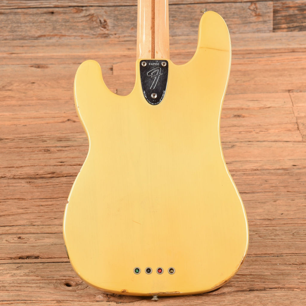 Fender Telecaster Bass Blonde 1972 - Dave Amato of REO Speedwagon - View 3 | MusicMarket