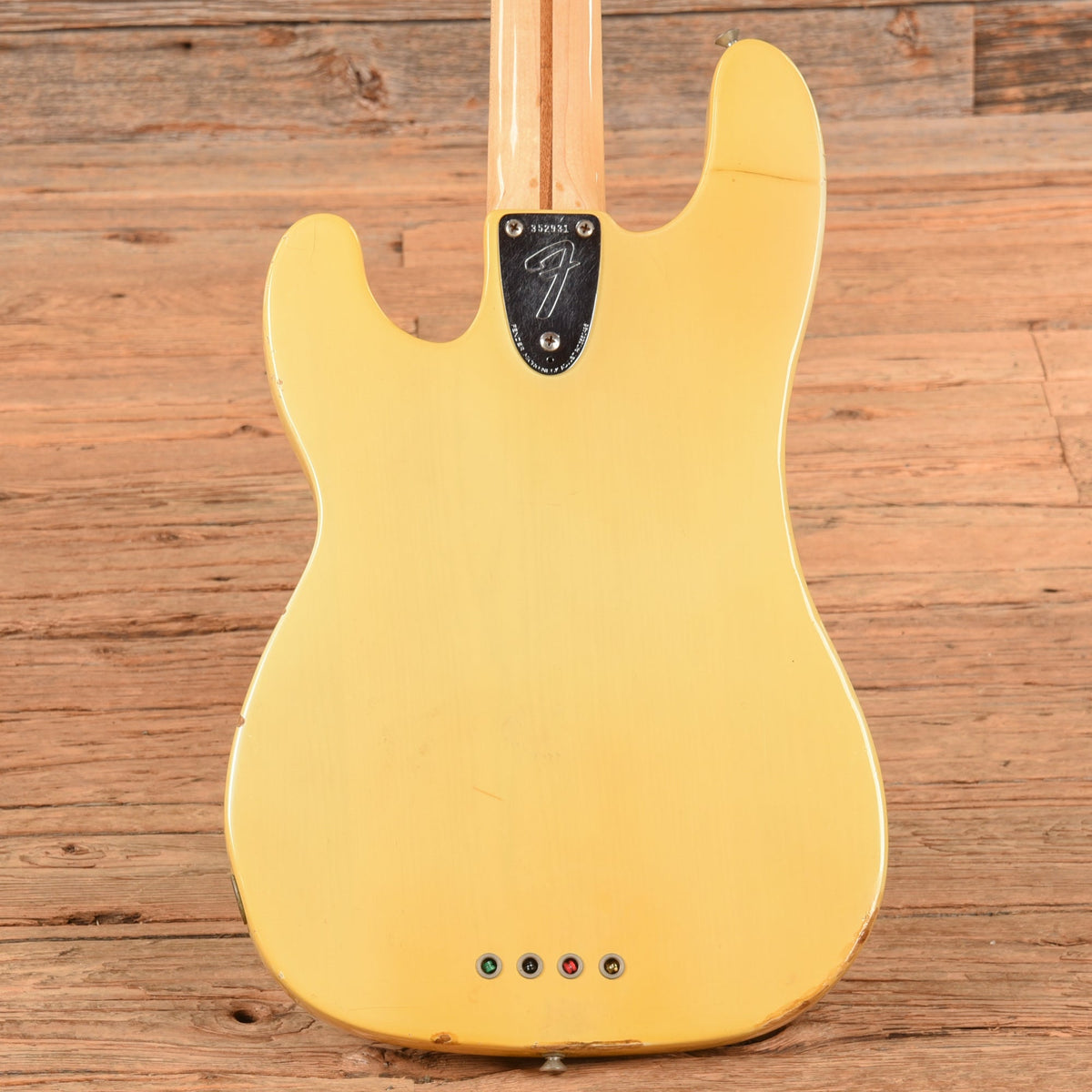 Fender Telecaster Bass Blonde 1972 - Dave Amato of REO Speedwagon - View 3 | MusicMarket