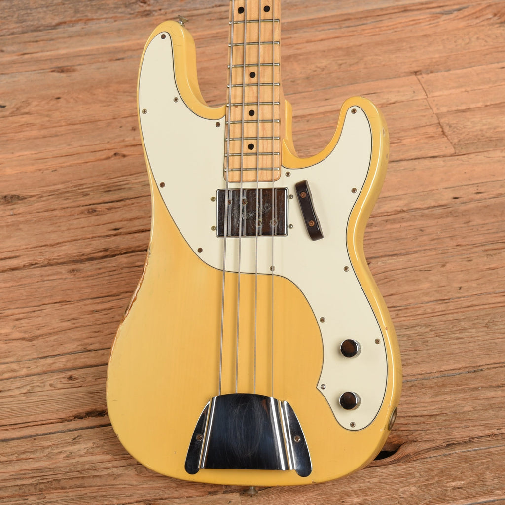 Fender Telecaster Bass Blonde 1972 - Dave Amato of REO Speedwagon - View 2 | MusicMarket