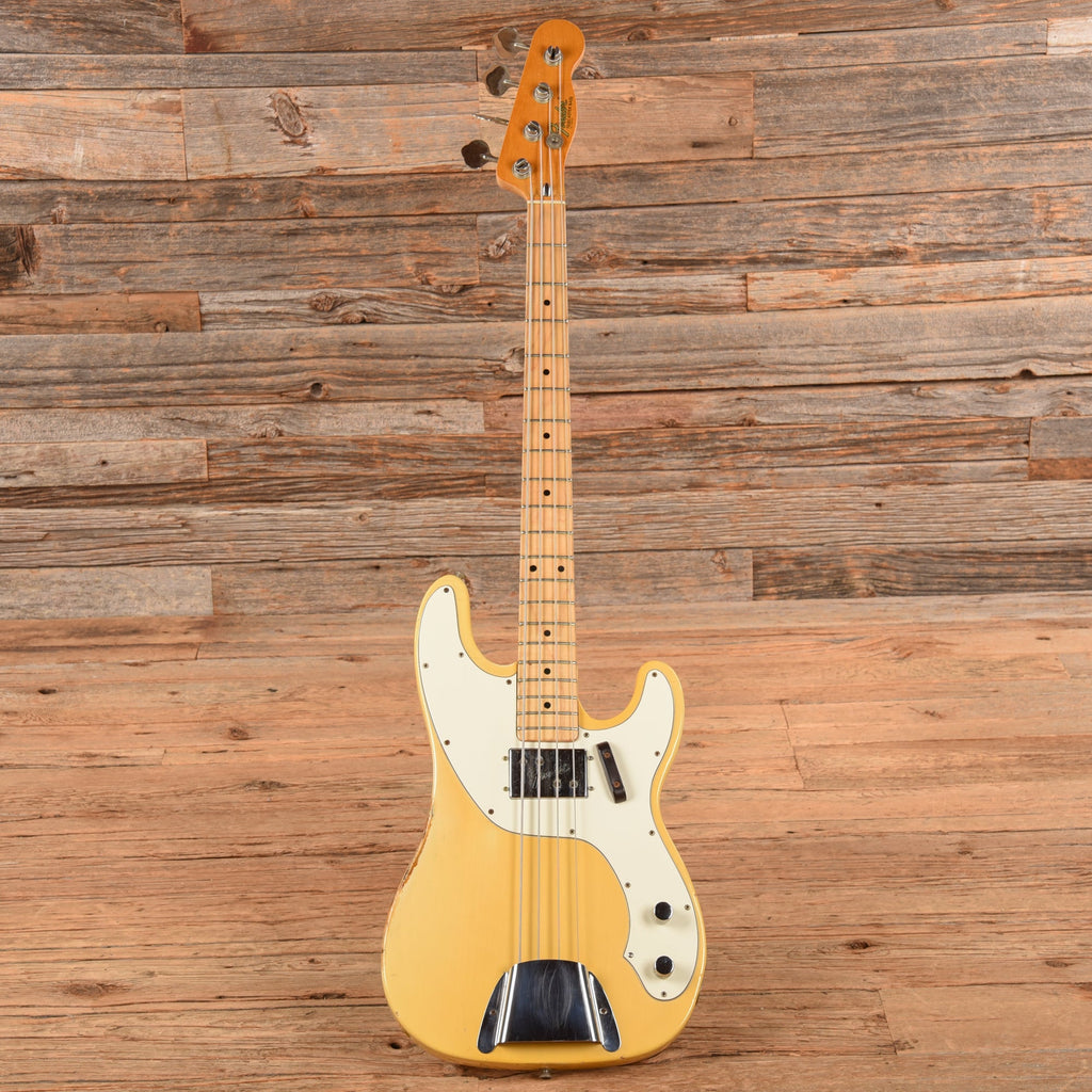 Fender Telecaster Bass Blonde 1972 - Dave Amato of REO Speedwagon - View 4 | MusicMarket